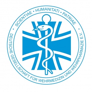 Logo: Deutsche Gesellschaft für Wehrmedizin und Wehrpharmazie (DGWMP) e. V.