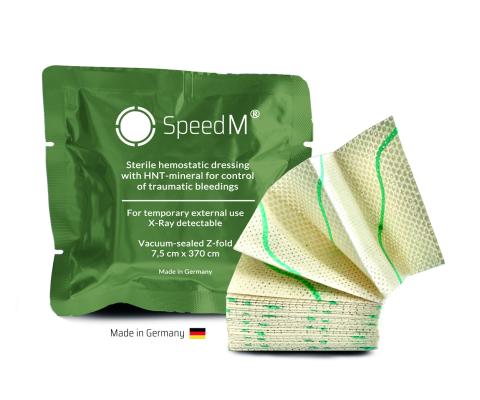 SpeedM® Blutstillender Notfallverband.